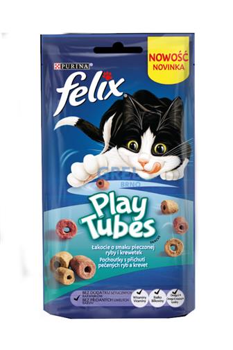 Felix Play Tubes pečené ryby, krevety 50 g