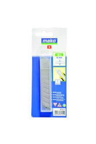 Odlamovací nůž Mako náhradní 817211 18mm 10 ks