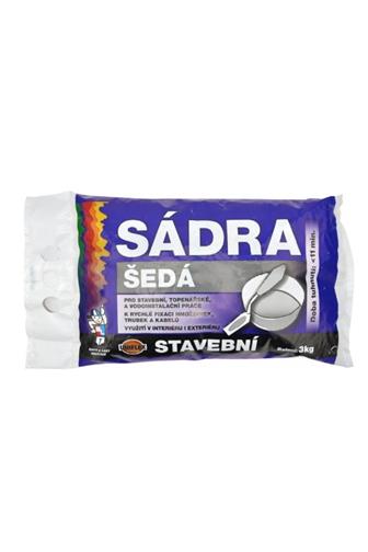 BAL Sádra šedá 3 kg