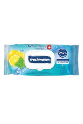 Freshmarker anibakteriální ubrousky 120 ks
