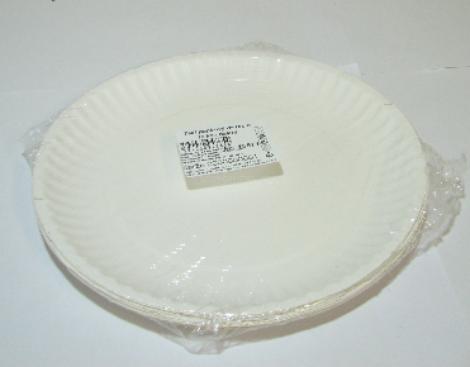 Talíř papírový 18cm 12ks