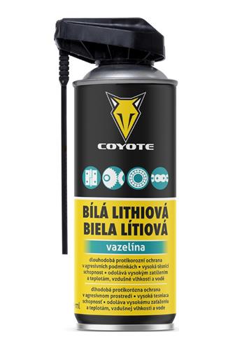 Coyote bílá lithiová vazelína 400 ml