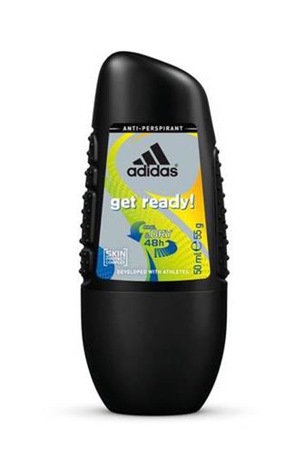 Adidas get ready! men antiperspirant roll-on 50 ml