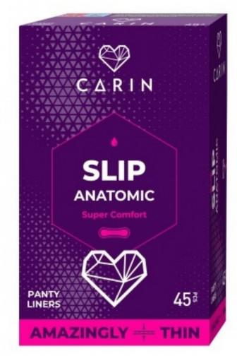 Carin Slip Anatomic super comfort hygienické slipové vložky 45 ks