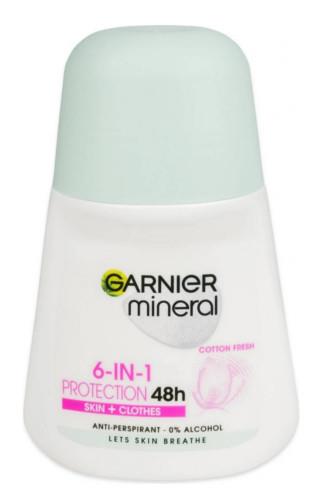 Garnier Mineral roll-on 6-in-1 Protection Cotton Fresh 48h AP 50 ml