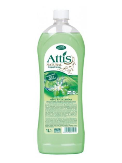 Attis Olive & Cucumber tekuté mýdlo 1l