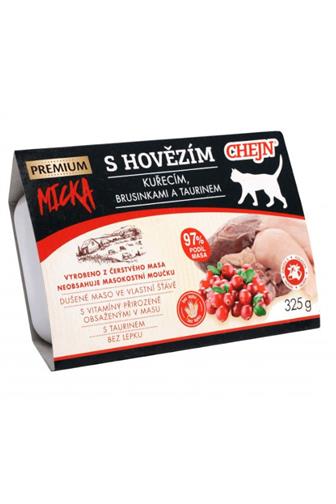 Micka s hovězím a kuřecím 325 g