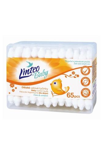 Linteo Baby vatové tyčinky 65 ks