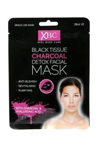 Charcoal Detox 3D pleťová maska s aktivním uhlím 28 ml