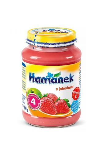 Hamé Kojenecká výživa s jahodami od 4měs. 190 g 
