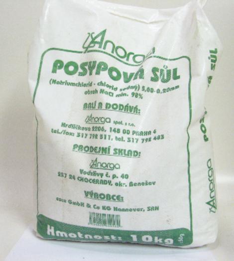 Posypová sůl 25kg 