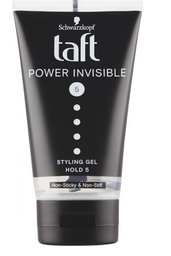 Taft Men Styling gel Power Invisible hold (5) 150 ml