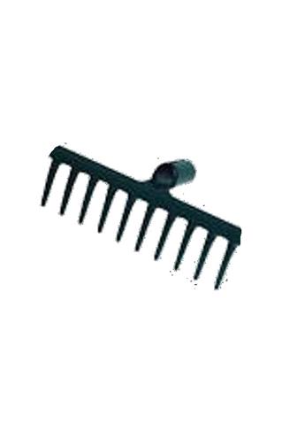 Hrábě kovové 10 zubů