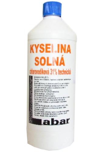 Labar Kyselina chlorovodíková (solná) 31% 1000g 