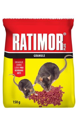 Ratimor Plus granule sáček nástraha na hlodavce 150g