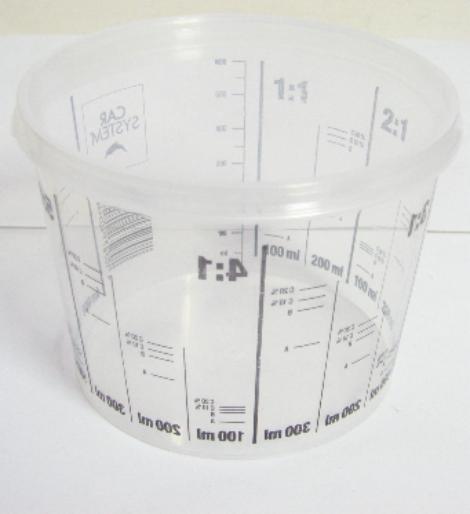 Míchací pohár poměrový 550 ml