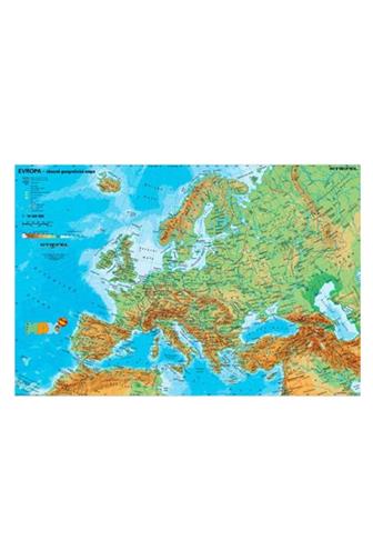 Mapa Evropa A3