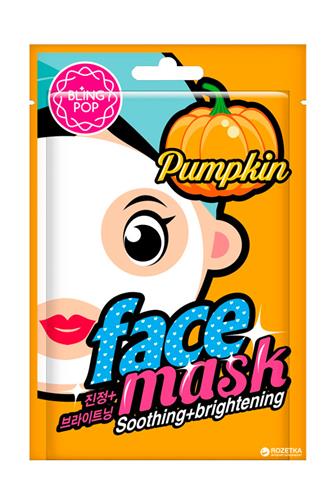 Bling Pop Pumpkin pleťová maska dýňový extrakt 20 ml