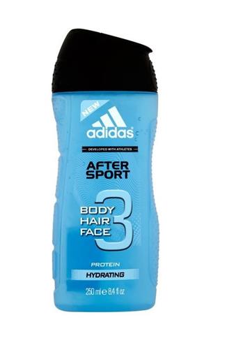 Adidas sprchový gel 3v1 After Sport 250 ml