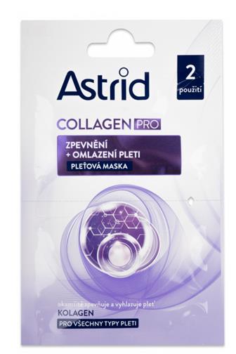 Astrid maska zpevňující Collagen Pro 2 x 8 ml