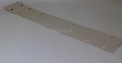 Brusný hoblik 70 x 420mm suchý zip 14děr