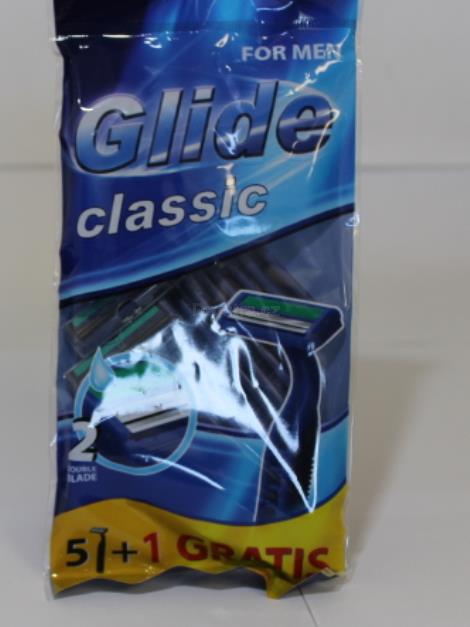 Glide Classic men jednorázové holítko dvoubřité 5+1 ks