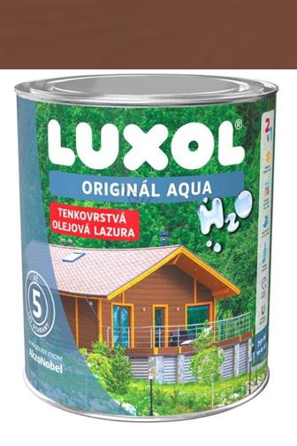 Akzo Nobel Luxol Aqua tenkovrstvá olejová lazura ořech 0,75 l