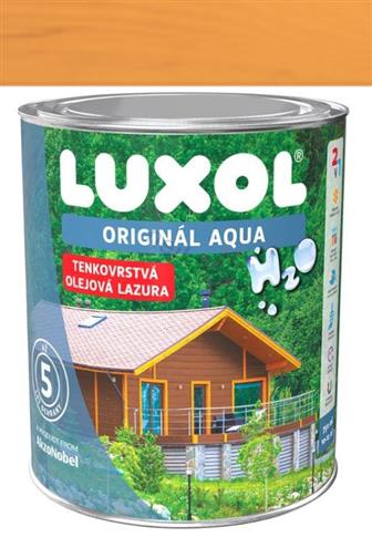 Akzo Nobel Luxol Aqua tenkovrstvá olejová lazura oreg. pinie 0,75 l