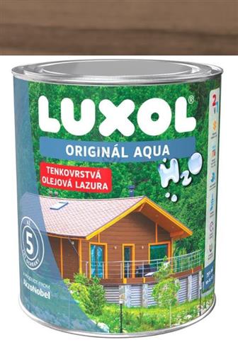 Akzo Nobel Luxol Aqua tenkovrstvá olejová lazura šedý dub 2,5 l