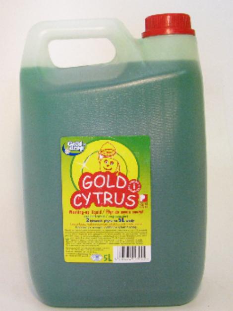 Gold Cytrus na mytí nádobí lemon 5 l