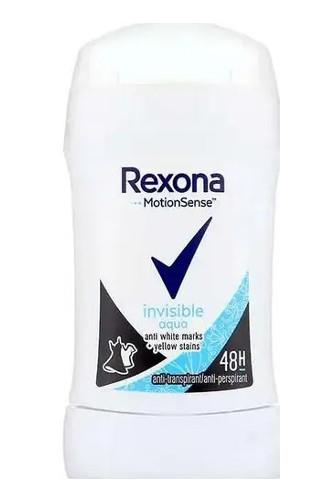 Rexona stick Invisible Aqua antiperspirant 48h. 40 ml