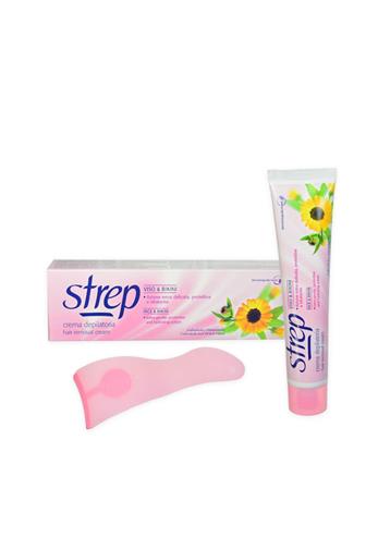Strep depilační krém obličej a bikini s měsíčkem 75 ml