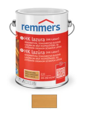Remmers HK Lazura tenkovrstvá olejová lazura (Eiche hell) dub světlý 5 l
