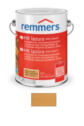 Remmers HK Lazura tenkovrstvá olejová lazura (Eiche hell) dub světlý 0.75 l