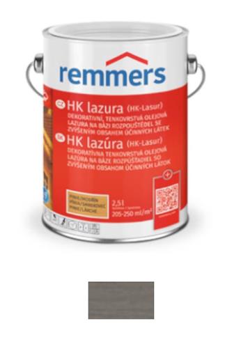 Remmers HK lazura 3v1[plus] graphitgrau 2,5 l