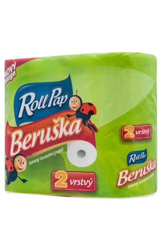 RollPap Beruška toaletní papír 2 vrstvý 4 ks 