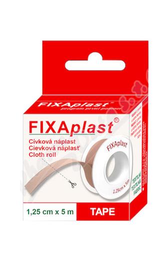 Fixaplast textilní cívková náplast 1,25 cm x 5 m