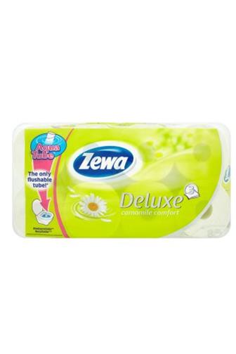 Zewa Deluxe Camomile 3 vrstvý toaletní papír 8 x 19.3 m
