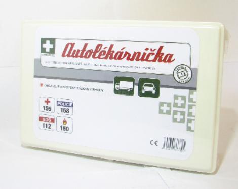 Autolékarnička krabička dle vyhlášky 182/2011