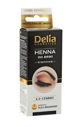Delia barva na obočí argan.oil 1.0 černá 15 ml