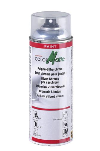 Color Matic na kola stříbrný chrom 400 ml