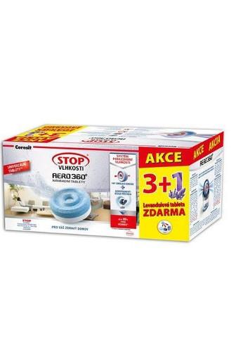 Ceresit Stop vlhkosti Aero 360 náhradní tablety 3+1 levandule 4 x 450 g