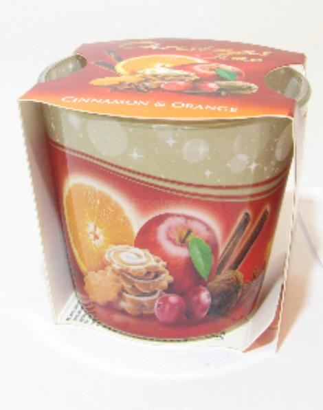 Bartek svíčka vonná sklo ChT Cinnamon & Orange/Apple 115g