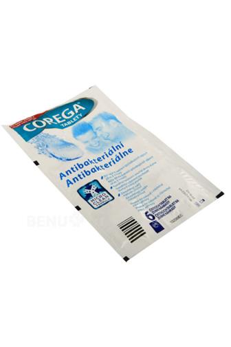 Corega Antibakteriální tablety blistr 6 ks