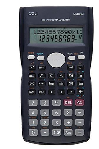 Kalkulačka vědecká Deli D82MS