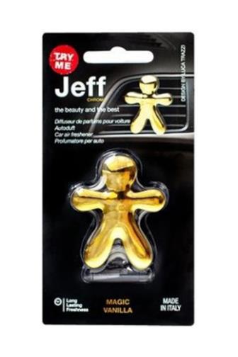 Mr&Mrs Jeff Chrome Magic Vanila (gold) vůně do auta