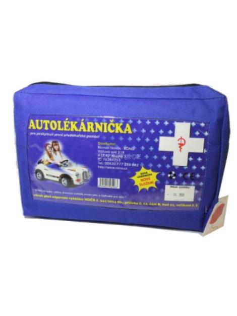 Autolékarnička textil Vyhláška MDČR č.341/2014 příloha 12 6/2021