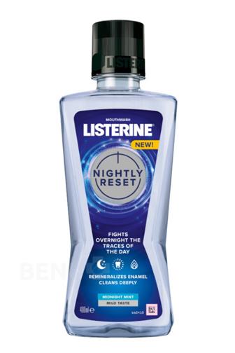 Listerine ústní voda Nightly reset 400 ml