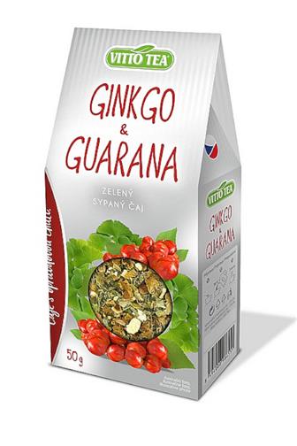 Vitto Tea Green Ginkgo&guarana sypaný čaj 50 g 