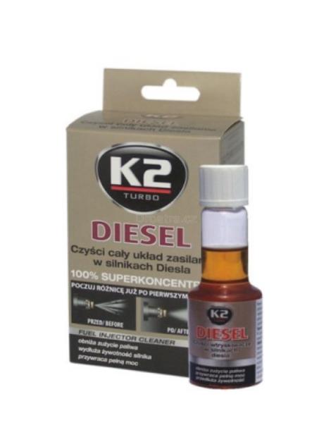 K2 Diesel k čištění trysek 50 ml